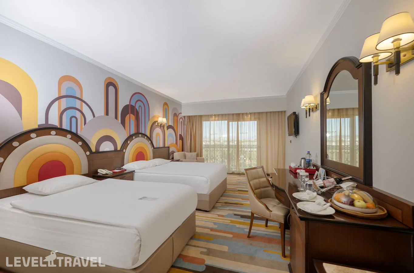 фотографии номера Семейный с боковым видом на море отеля Megasaray Westbeach Antalya (Ex. Harrington Park Resort) в Турция(Коньяалты) - фото №3