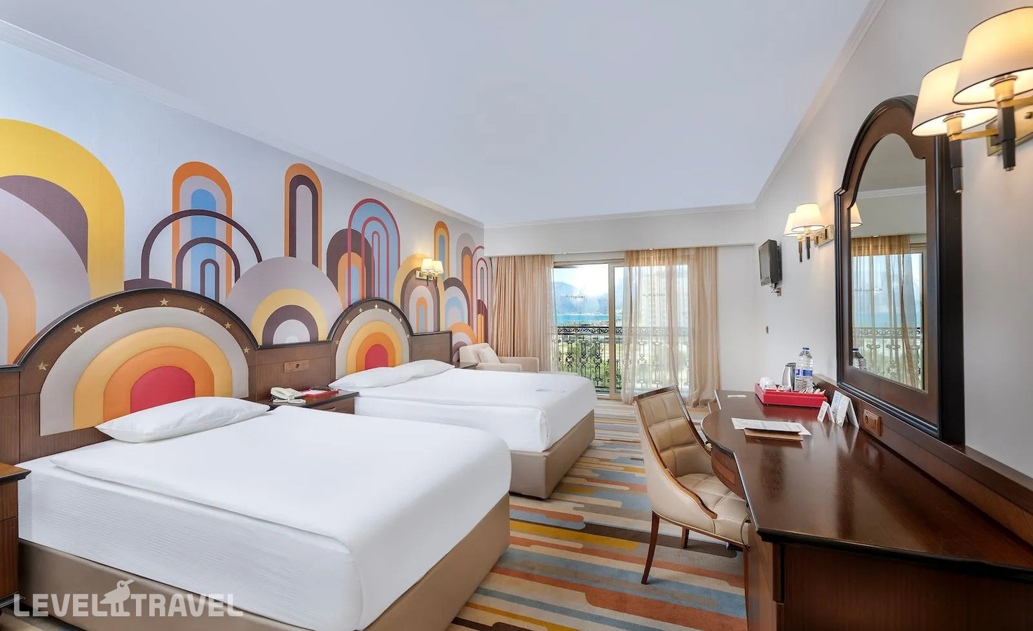фотографии номера Угловой улучшенный отеля Megasaray Westbeach Antalya (Ex. Harrington Park Resort) в Турция(Коньяалты) - фото №1