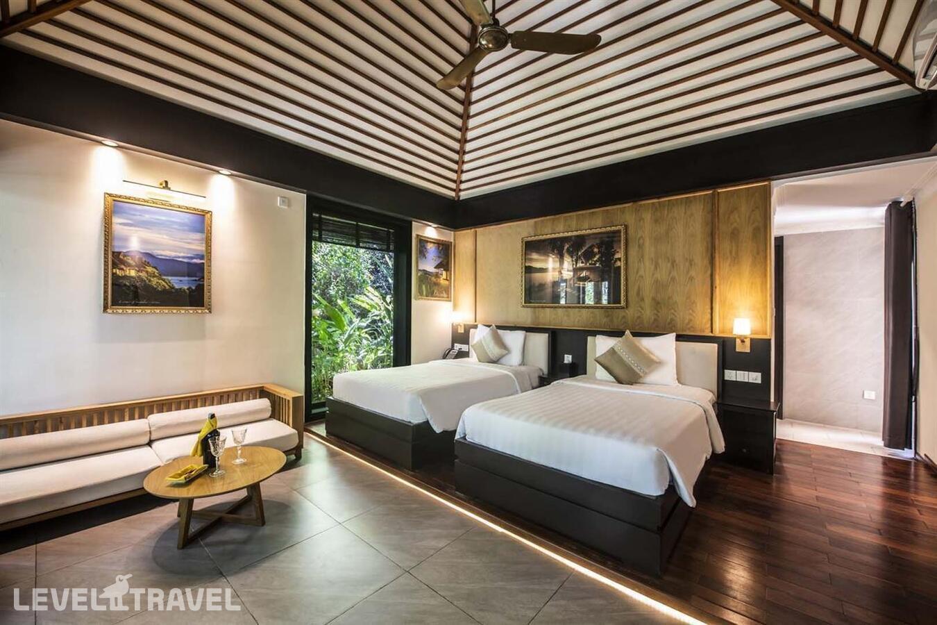 фотографии номера Делюкс бунгало с видом на сад отеля Hon Tam Resort в Вьетнам(о. Хон Там) - фото №4