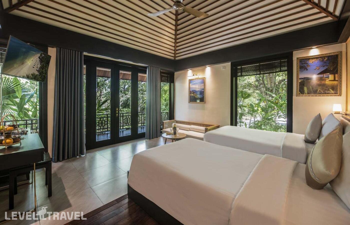 фотографии номера Делюкс бунгало с видом на сад отеля Hon Tam Resort в Вьетнам(о. Хон Там) - фото №3