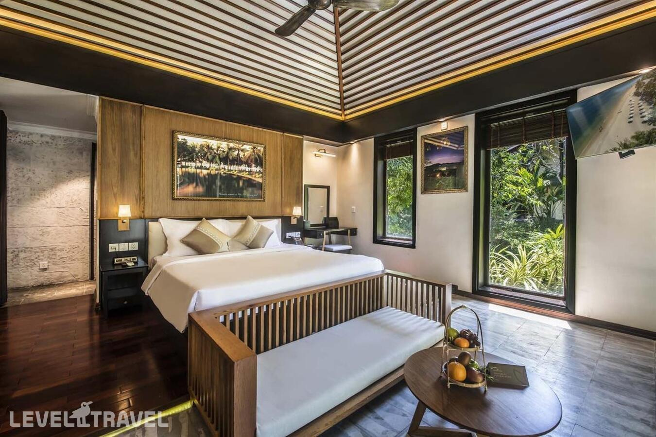 фотографии номера Делюкс бунгало с видом на сад отеля Hon Tam Resort в Вьетнам(о. Хон Там) - фото №1