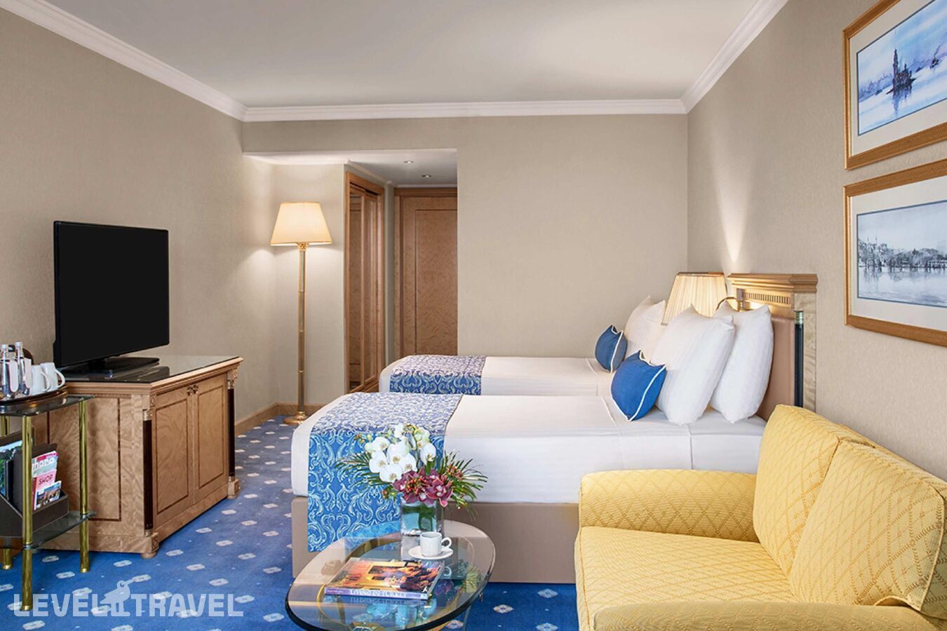 фотографии номера Классический с видом на море (две односпальные кровати) отеля Intercontinental Hotel Istanbul (Ex. Ceylan Intercontinental Hotel) в Турция(Бейоглу) - фото №2