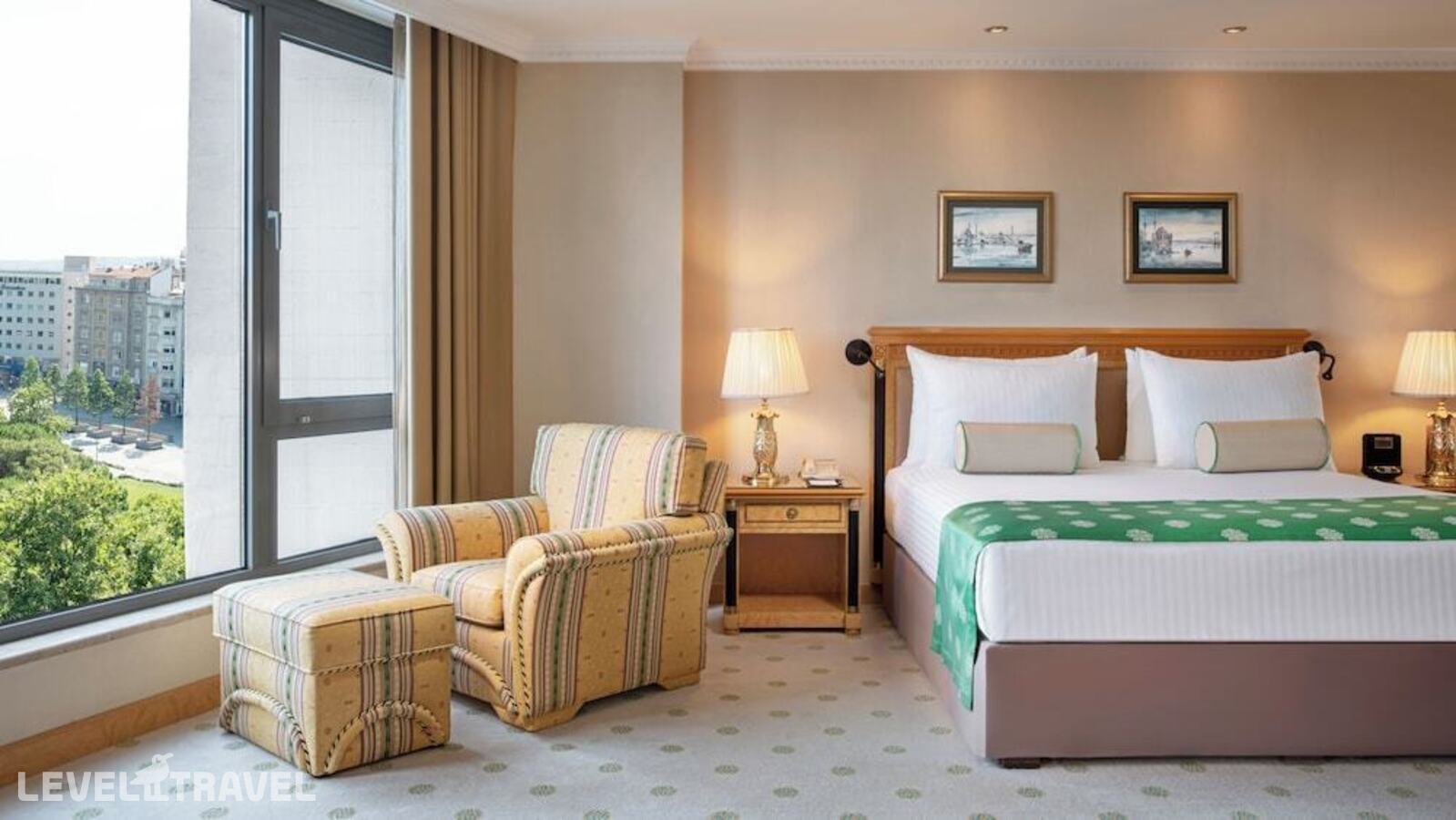 фотографии номера Полулюкс с видом на город отеля Intercontinental Hotel Istanbul (Ex. Ceylan Intercontinental Hotel) в Турция(Бейоглу) - фото №2