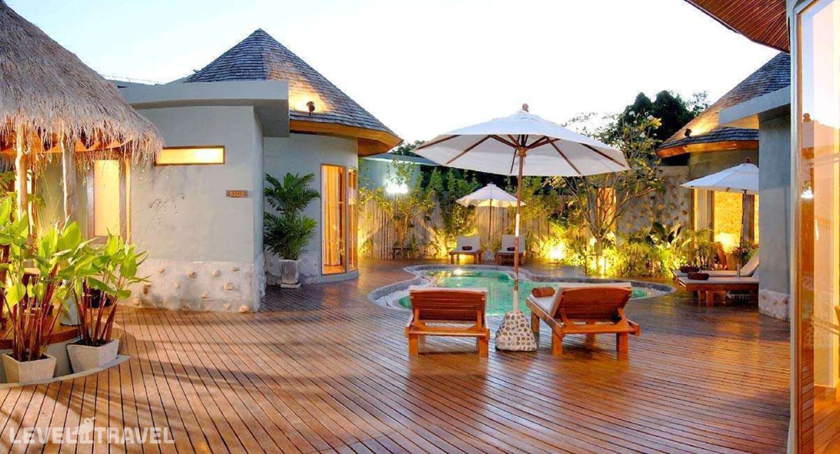 фотографии номера Вилла с частным бассейном (3 спальни) отеля Metadee Resort в Таиланд(Ката Бич) - фото №1