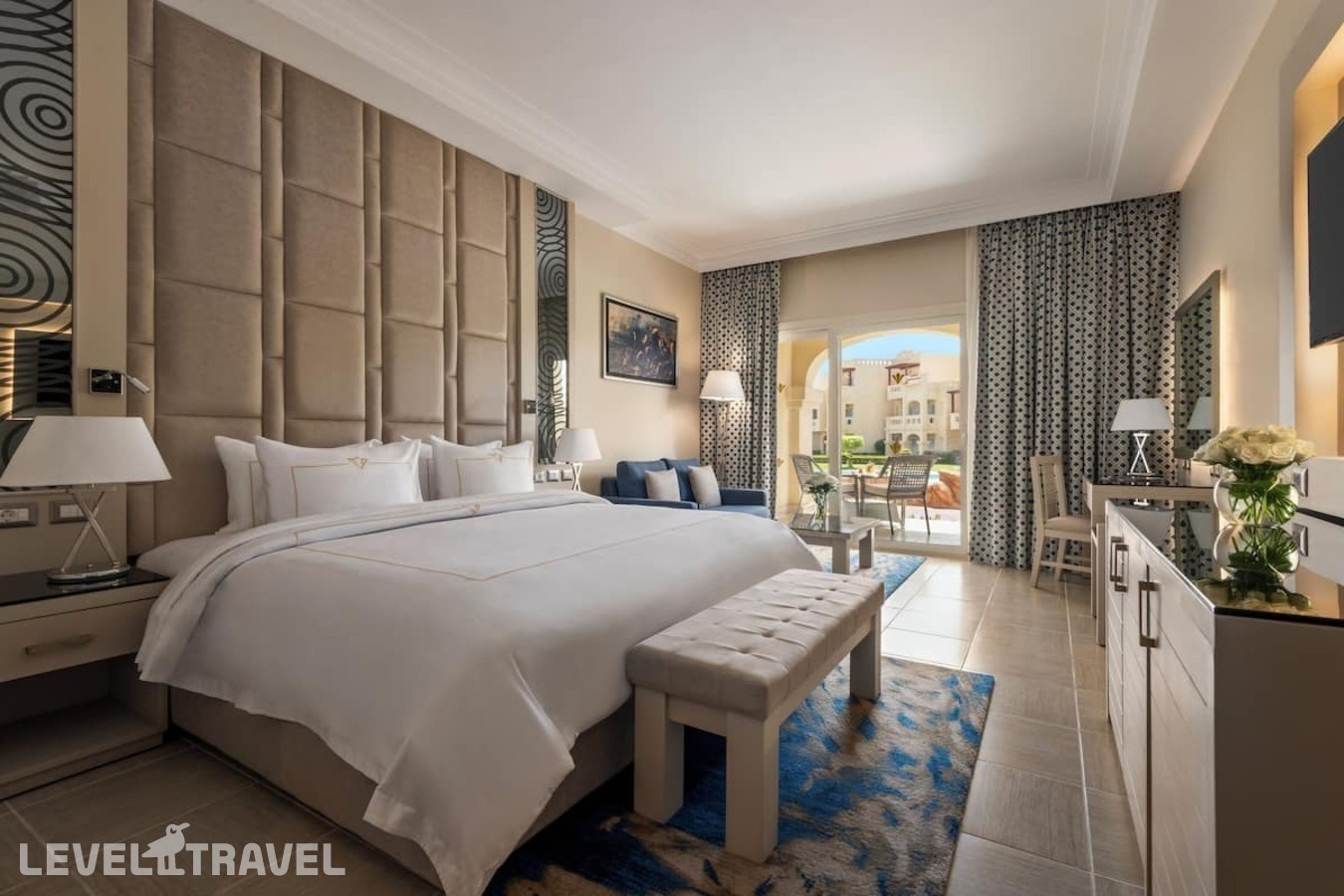 фотографии номера Полулюкс c видом на море отеля Rixos Sharm El Sheikh (Adults Only 18+) в Египет(Rixos Шарм-эль-Шейх) - фото №1