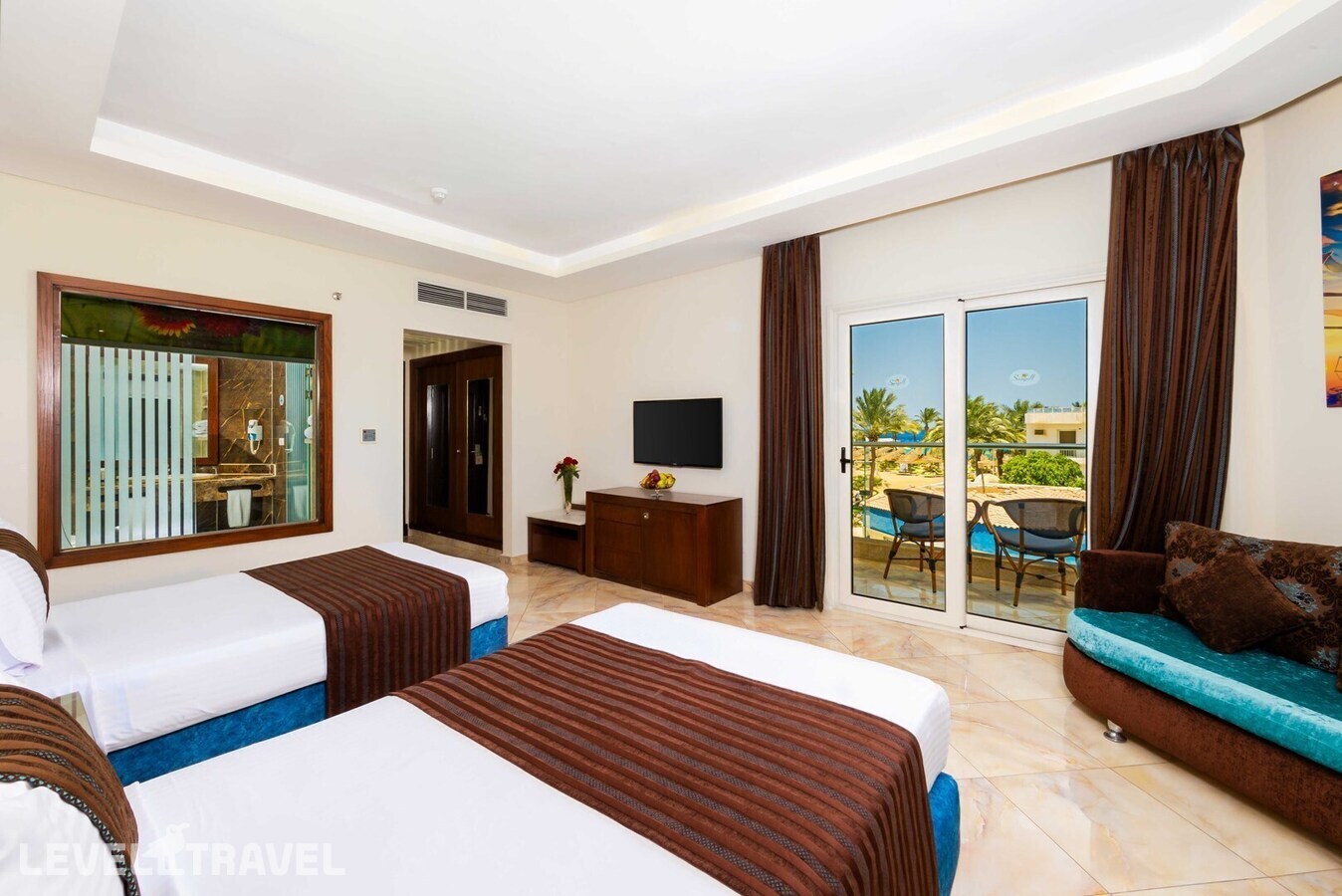 фотографии номера Улучшенный с видом на сад или боковым видом на море отеля Seagull Beach Resort в Египет(Хургада (город)) - фото №1
