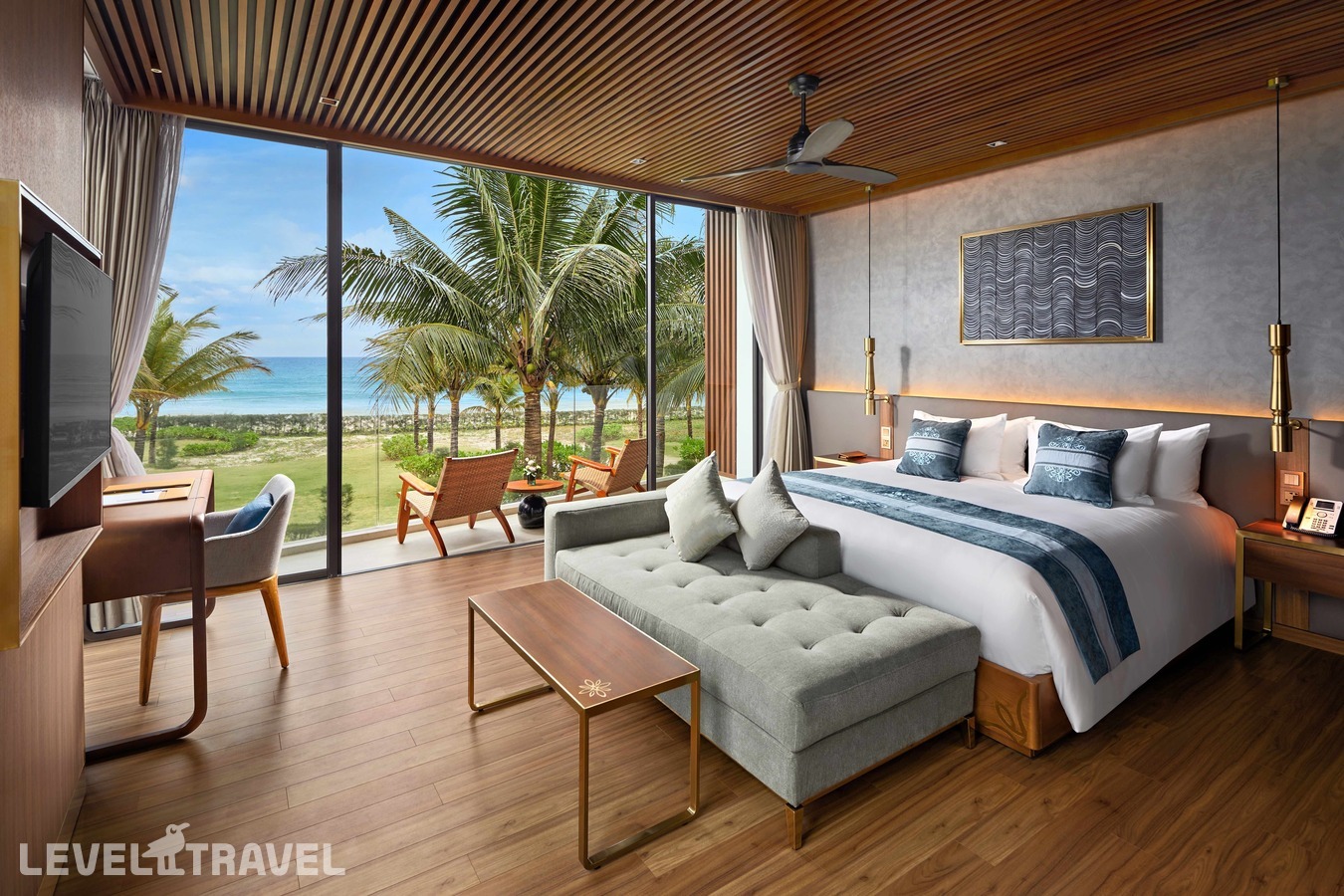 фотографии номера Вилла с видом на океан (2 спальни) отеля Wyndham Hoi An Royal Beachfront Resort & Villas в Вьетнам(Хойан) - фото №3