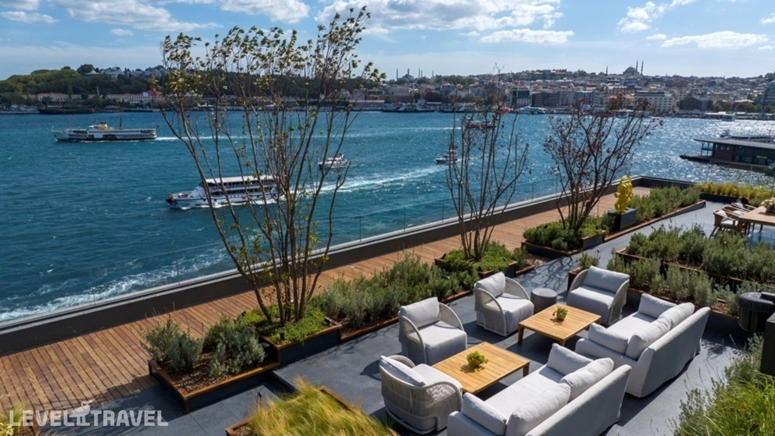 Люкс Rooftop Garden с видом на море — фото 6