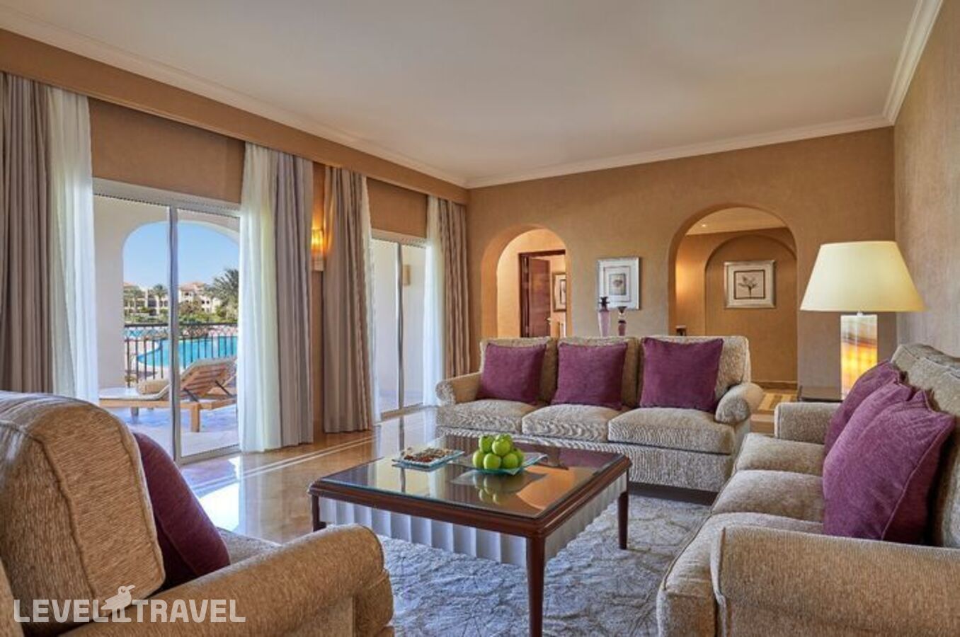 Представительский люкс с видом на бассейн (корпус jaz mirabel beach) — фото 2