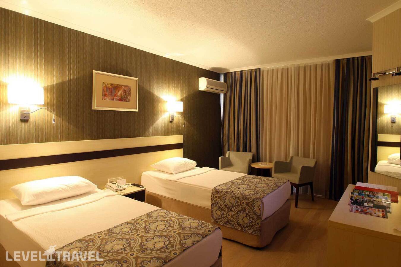 фотографии номера Стандарт (дополнительный корпус) отеля A11 Hotel Alanya (Ex.Taksim International Obakoy) в Турция(Обагёль) - фото №3
