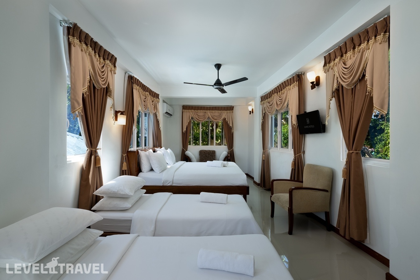 фотографии номера Семейный номер отеля Biosphere By Hawks Hotels Kamadhoo Baa Atoll в Мальдивы(Баа Атолл) - фото №1