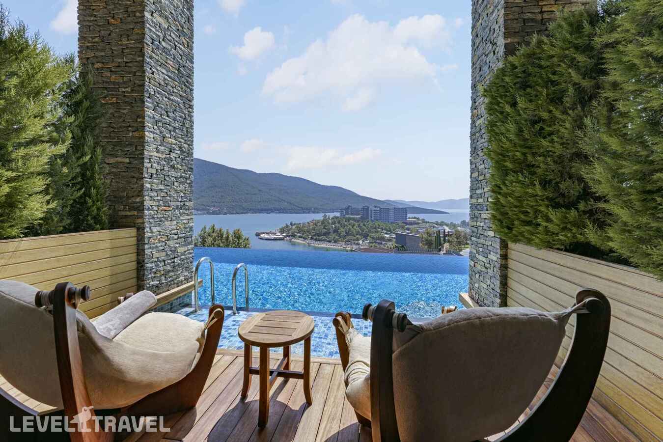 фотографии номера Делюкс Laguna с видом на море и выходом к бассейну Imperial service отеля Lujo Bodrum в Турция(Гюверджинлик) - фото №5