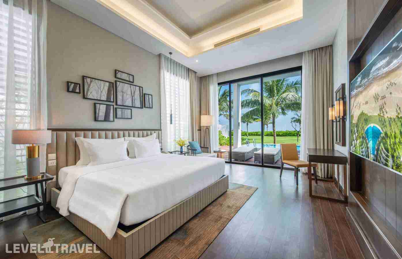 фотографии номера Вилла с видом на океан (3 спальни) отеля Vinpearl Resort & Golf Nam Hoi An в Вьетнам(Хойан) - фото №2