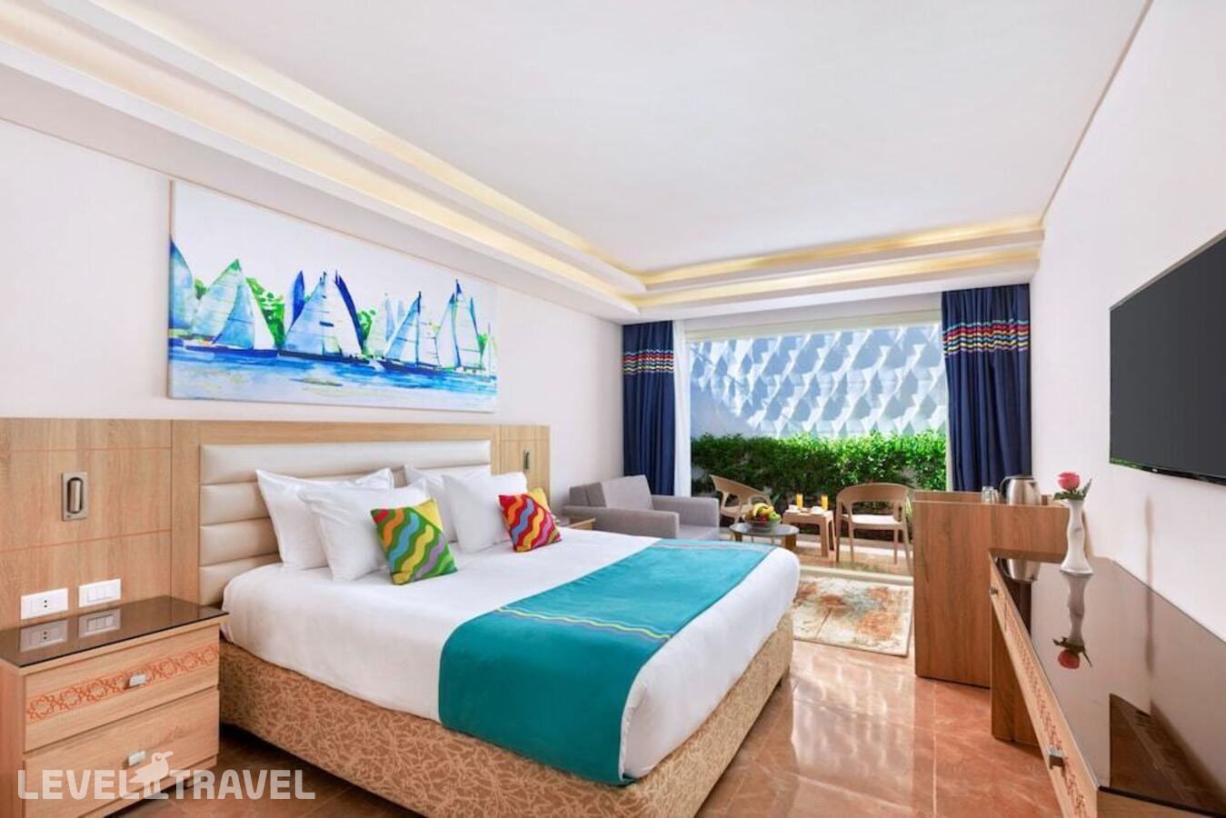 фотографии номера Трехместный делюкс отеля Pickalbatros Palace Resort Sharm El Sheikh в Египет(Рас-Насрани) - фото №3