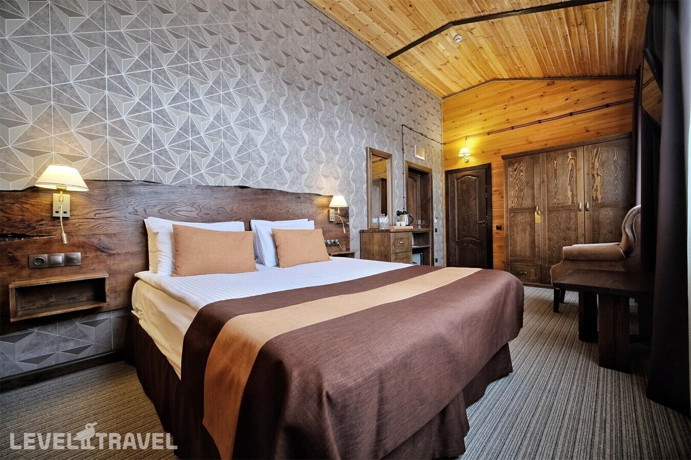 фотографии номера Комфорт Berber отеля Allure Lodge в Россия(Архыз) - фото №1