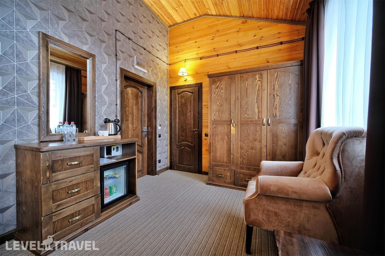 фотографии номера Комфорт Berber отеля Allure Lodge в Россия(Архыз) - фото №5