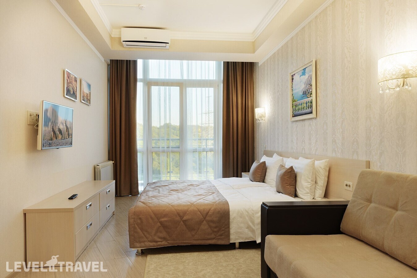 фотографии номера Номер Комфорт отеля Gg Hotel (Ex. Gold And Glass Hotel) в Россия(Адлер) - фото №1
