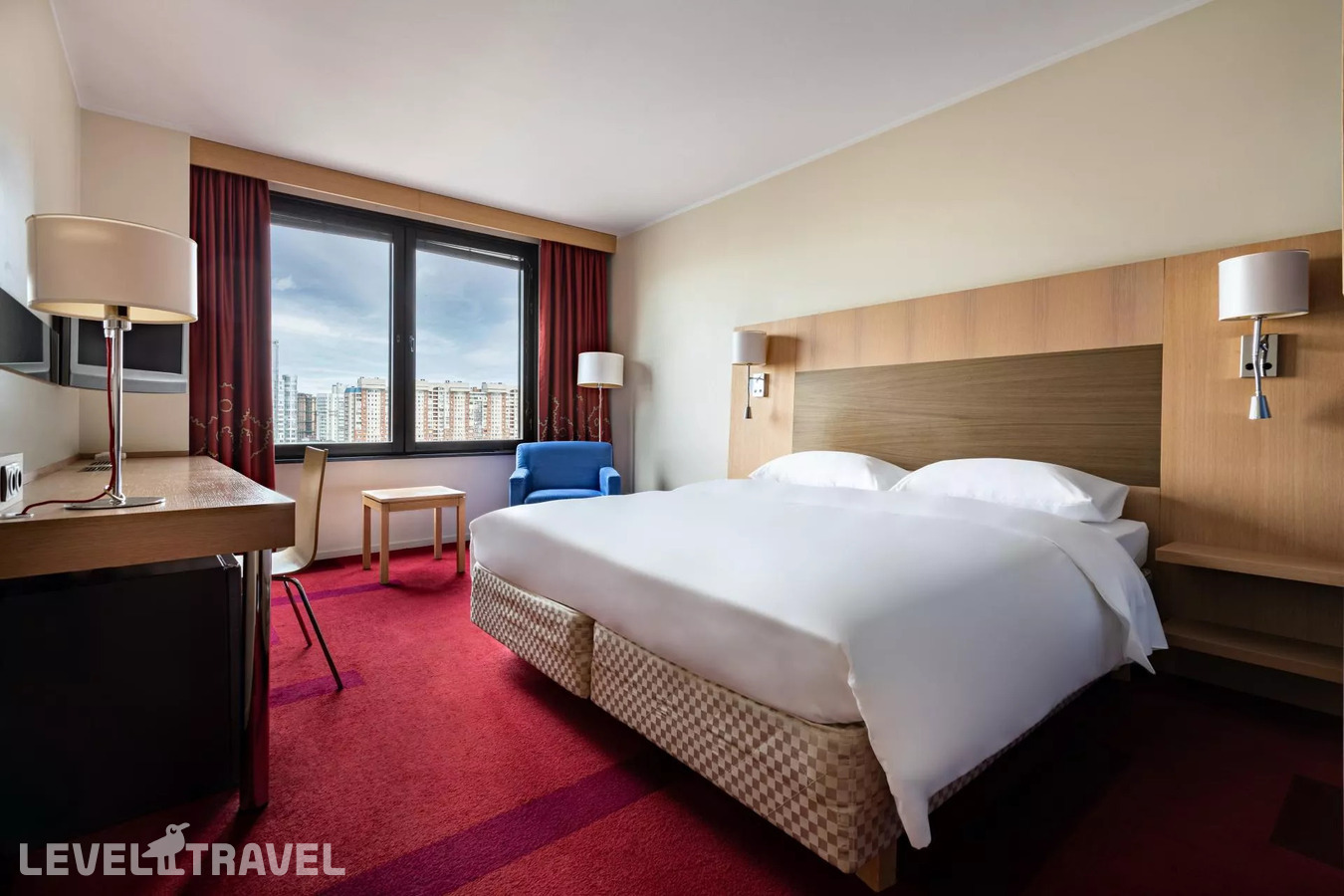 фотографии номера Стандартный номер отеля Cosmos Saint-Petersburg Pribaltiyskaya Hotel (Ex. Park Inn By Radisson Pribaltiyskaya Hotel) в Россия(Василеостровский район) - фото №1