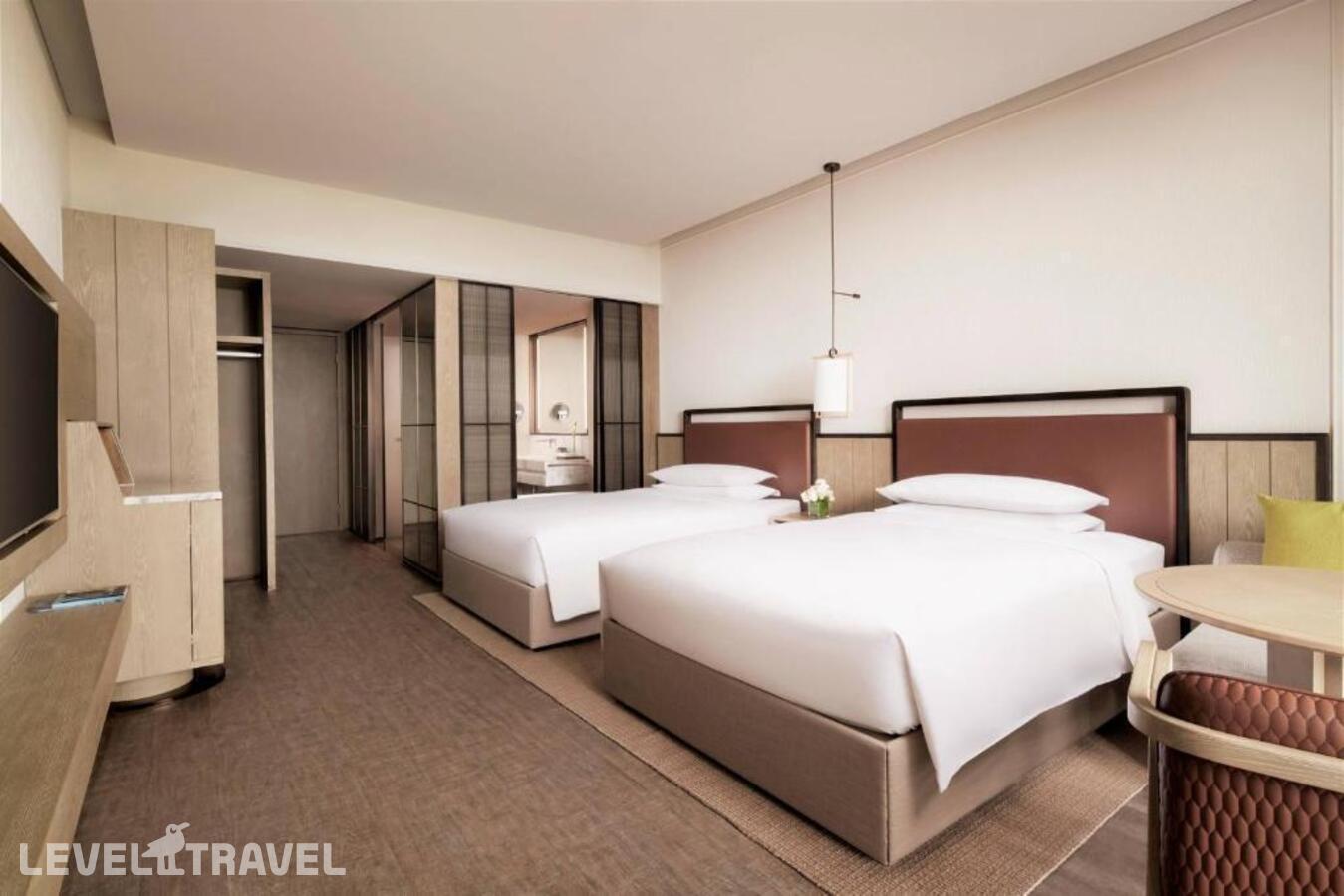 фотографии номера Гранд с видом на океан (две односпальные кровати) отеля Sanya Marriott Yalong Bay Resort & Spa в Китай(Ялонг Бэй) - фото №4