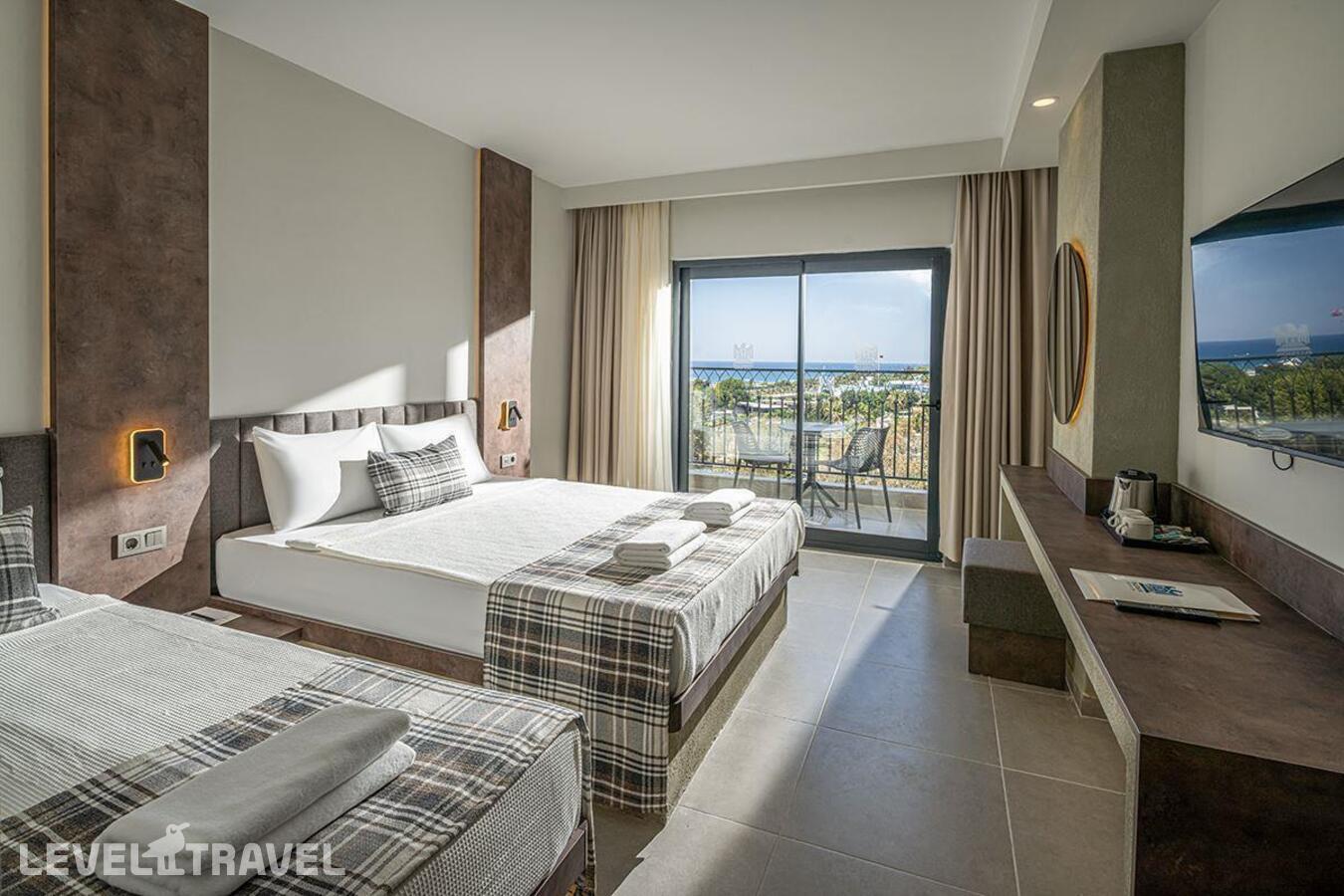 фотографии номера Номер Regular с боковым видом на море отеля Palemon Resort & Spa в Турция(Сиде) - фото №1