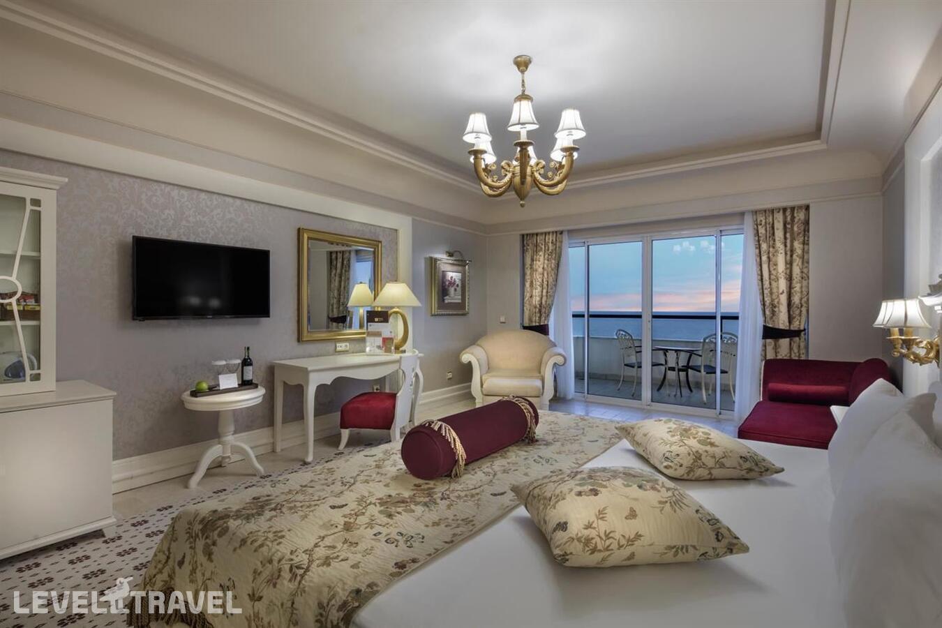 фотографии номера Делюкс с видом на море (корпус Portofino) отеля Nirvana Dolce Vita (Ex. Amara Dolce Vita Luxury) в Турция(Текирова) - фото №3