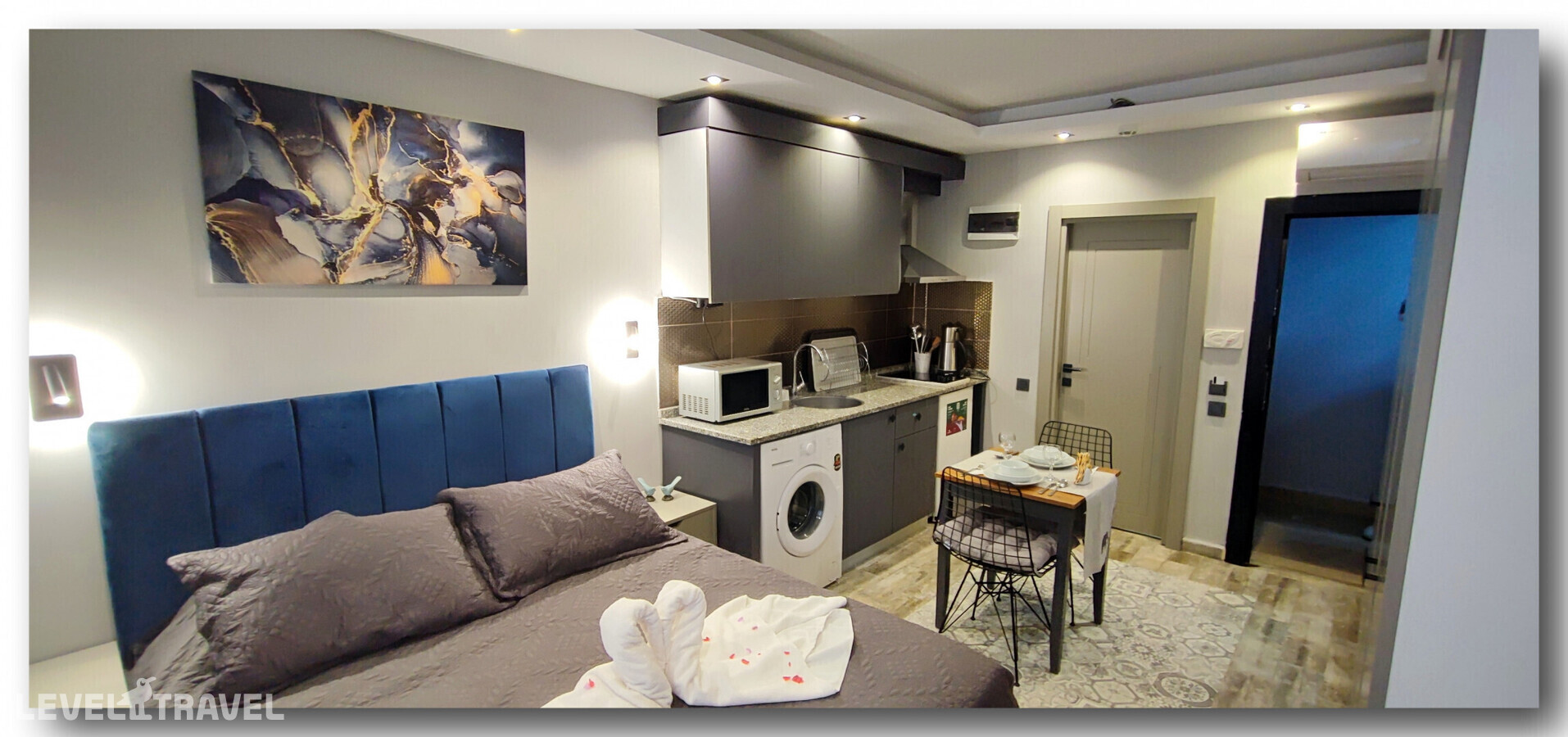 фотографии номера Студия на цокольном этаже отеля Aspendos Suites в Турция(Коньяалты) - фото №4