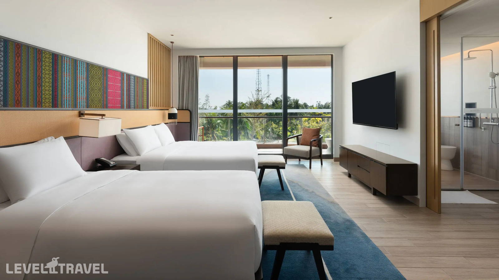 фотографии номера Семейный делюкс с видом на сад отеля Hyatt Regency Sanya Tianli Bay в Китай(Санья) - фото №2