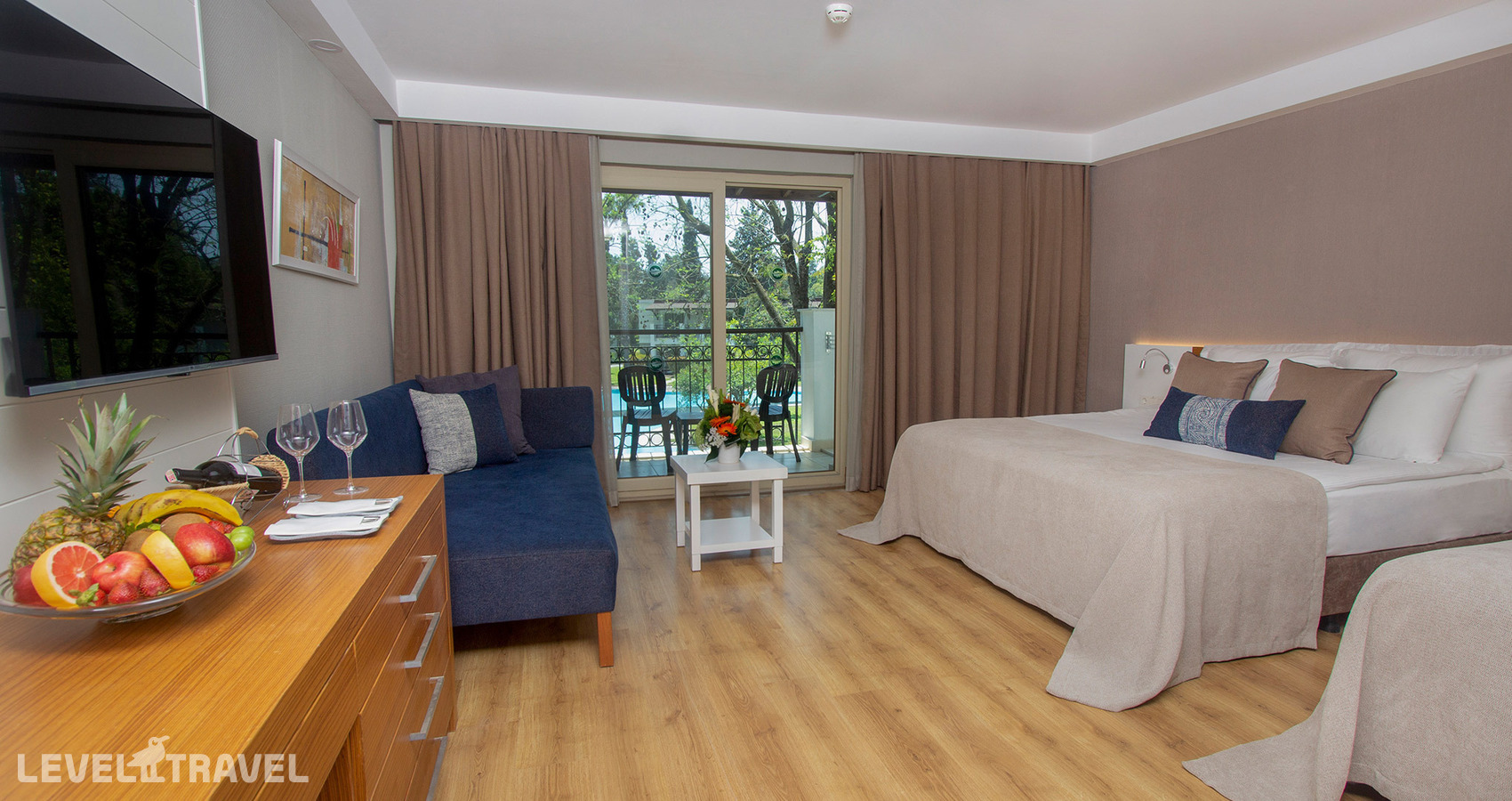 фотографии номера Делюкс с видом на озеро отеля Sherwood Exclusive Kemer (Ex. Sherwood Club Kemer) в Турция(Гёйнюк) - фото №2