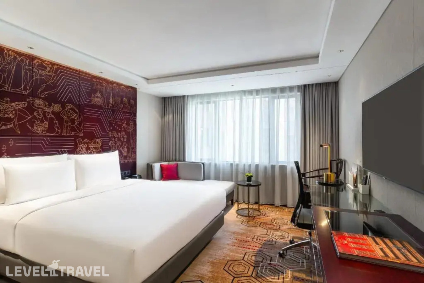 фотографии номера Премьер (для курящих) отеля China Hotel A Marriott Hotel в Китай(Гуанчжоу) - фото №1