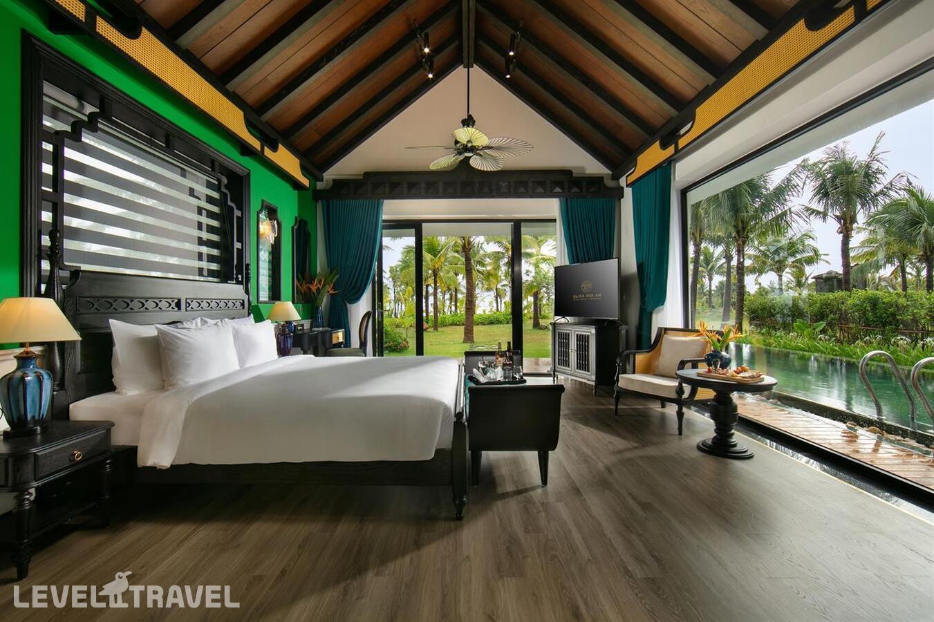 фотографии номера Вилла с частным бассейном (2 спальни) отеля Bliss Hoi An Beach Resort & Wellness в Вьетнам(Тханг Ан) - фото №1