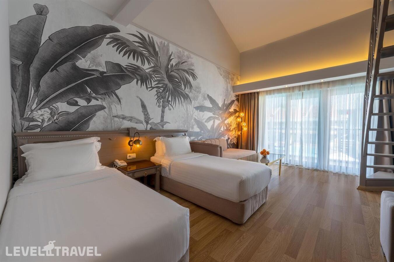 фотографии номера Двухэтажная вилла select отеля Club Hotel Turan Prince World в Турция(Кизилагач) - фото №2