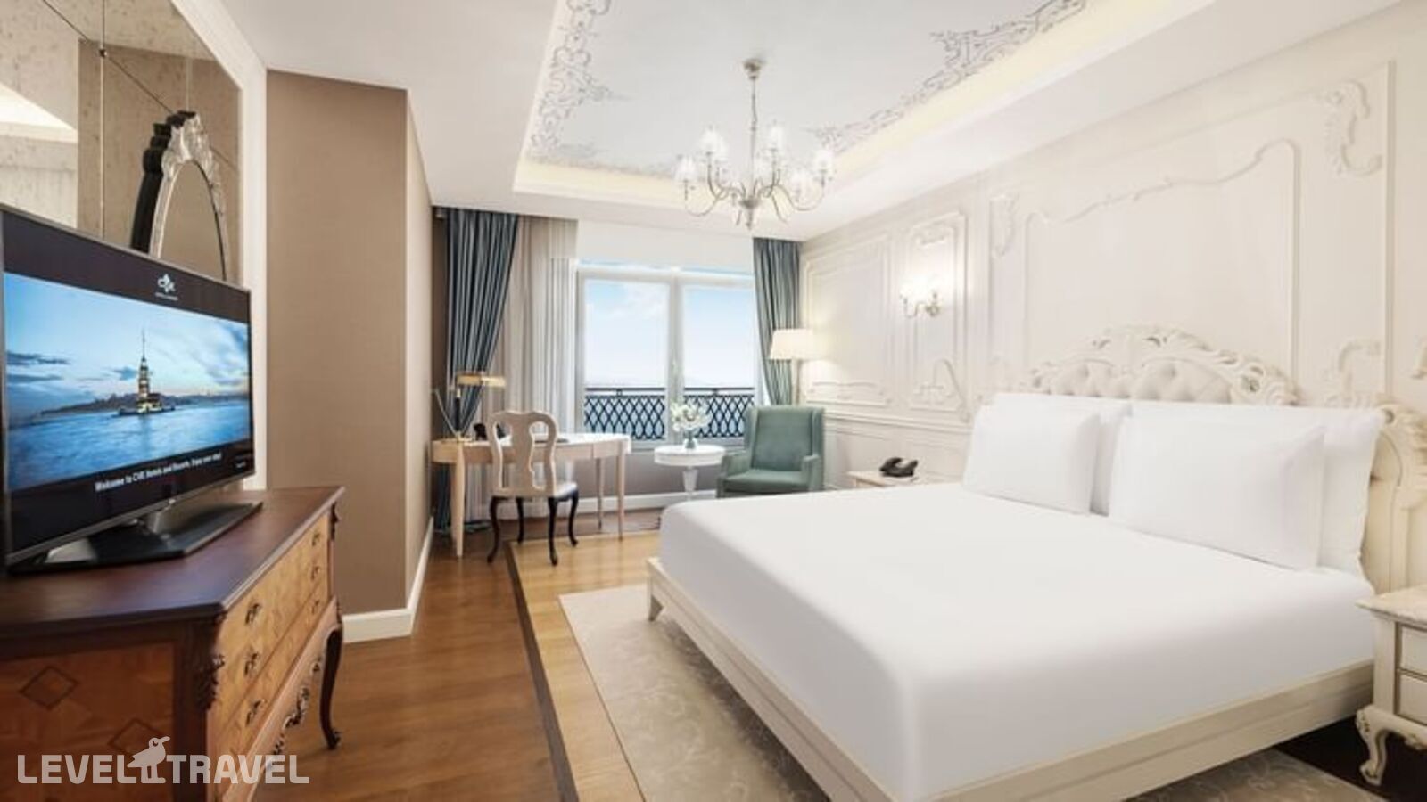 фотографии номера Представительский с видом на море отеля CVK Park Bosphorus Istanbul Hotel в Турция(Бейоглу) - фото №1