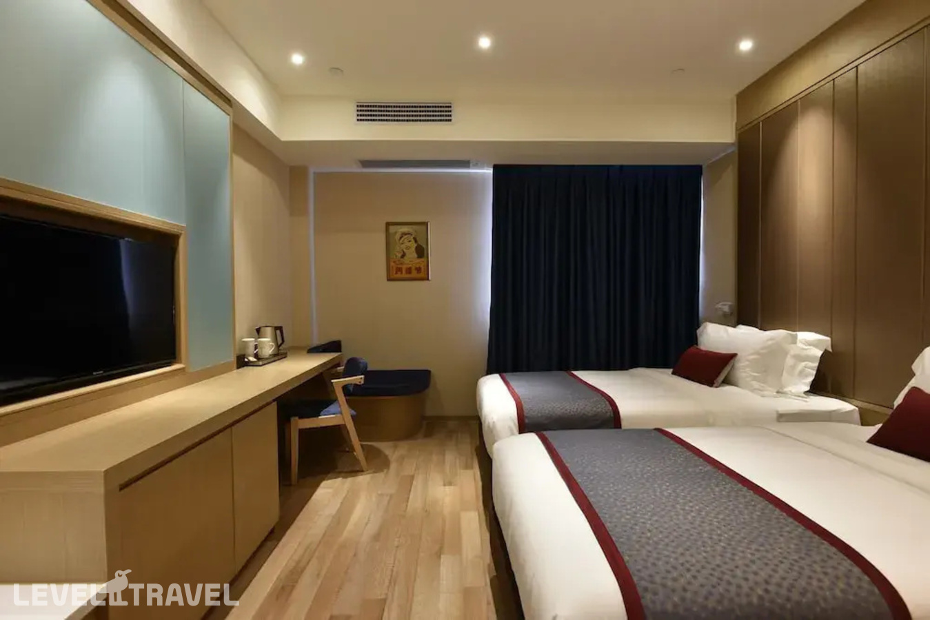 фотографии номера Делюкс (две односпальные кровати) отеля Shanghai Deco Hotel в Китай(Шанхай) - фото №3
