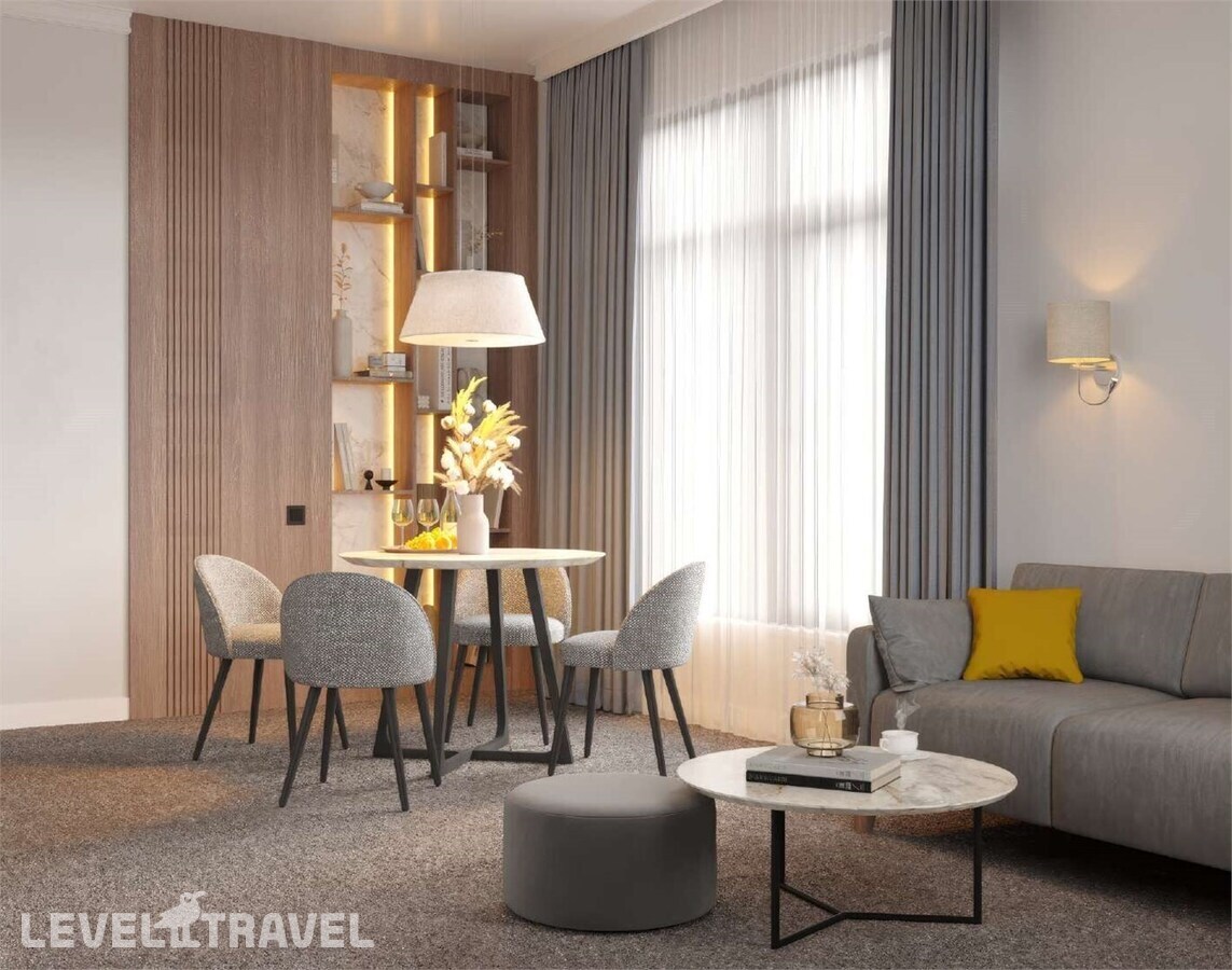 фотографии номера Люкс (2 комнаты) отеля Golden Tulip Роза Хутор Отель в Россия(Роза Хутор) - фото №5