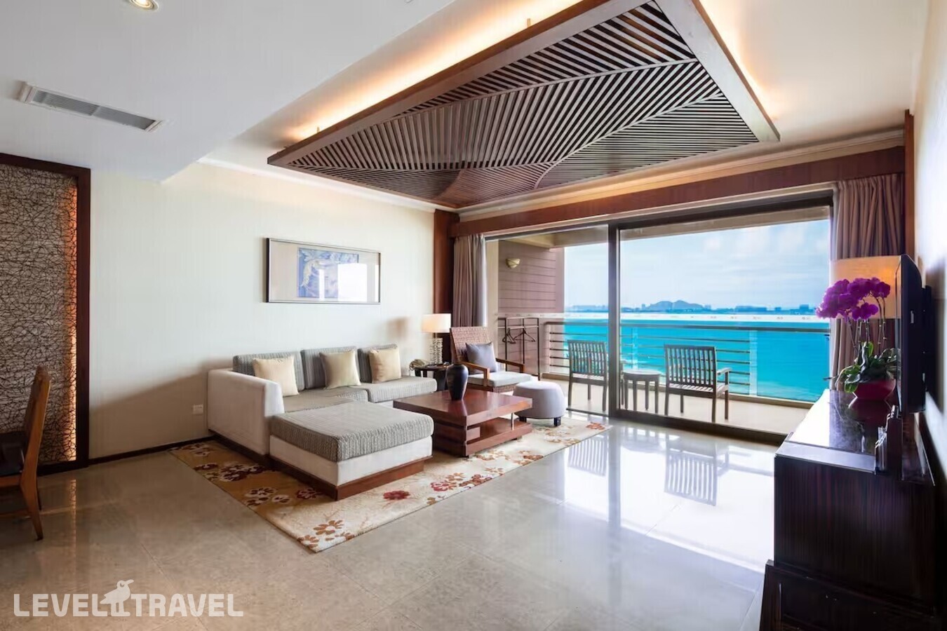 фотографии номера Апартаменты Суперлюкс с видом на океан (3 спальни) отеля Pullman Oceanview Sanya Bay Resort & Spa в Китай(Санья) - фото №4