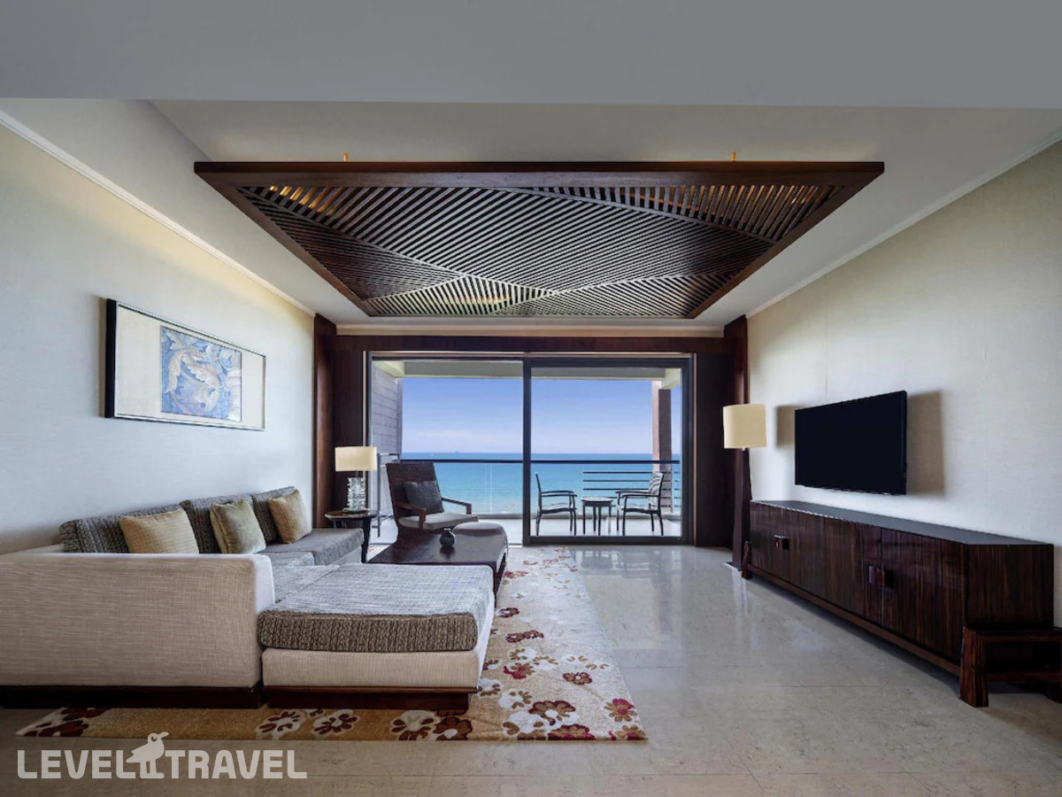 фотографии номера Апартаменты Суперлюкс с видом на океан (2 спальни) отеля Pullman Oceanview Sanya Bay Resort & Spa в Китай(Санья) - фото №5