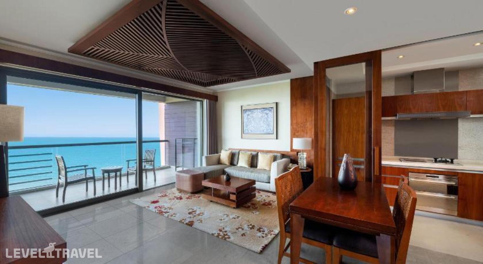 фотографии номера Апартаменты Суперлюкс с видом на океан (2 спальни) отеля Pullman Oceanview Sanya Bay Resort & Spa в Китай(Санья) - фото №4