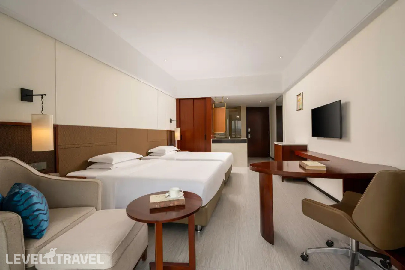 фотографии номера Делюкс с видом на сад отеля Grand Soluxe Hotel & Resort Sanya в Китай(Санья) - фото №7
