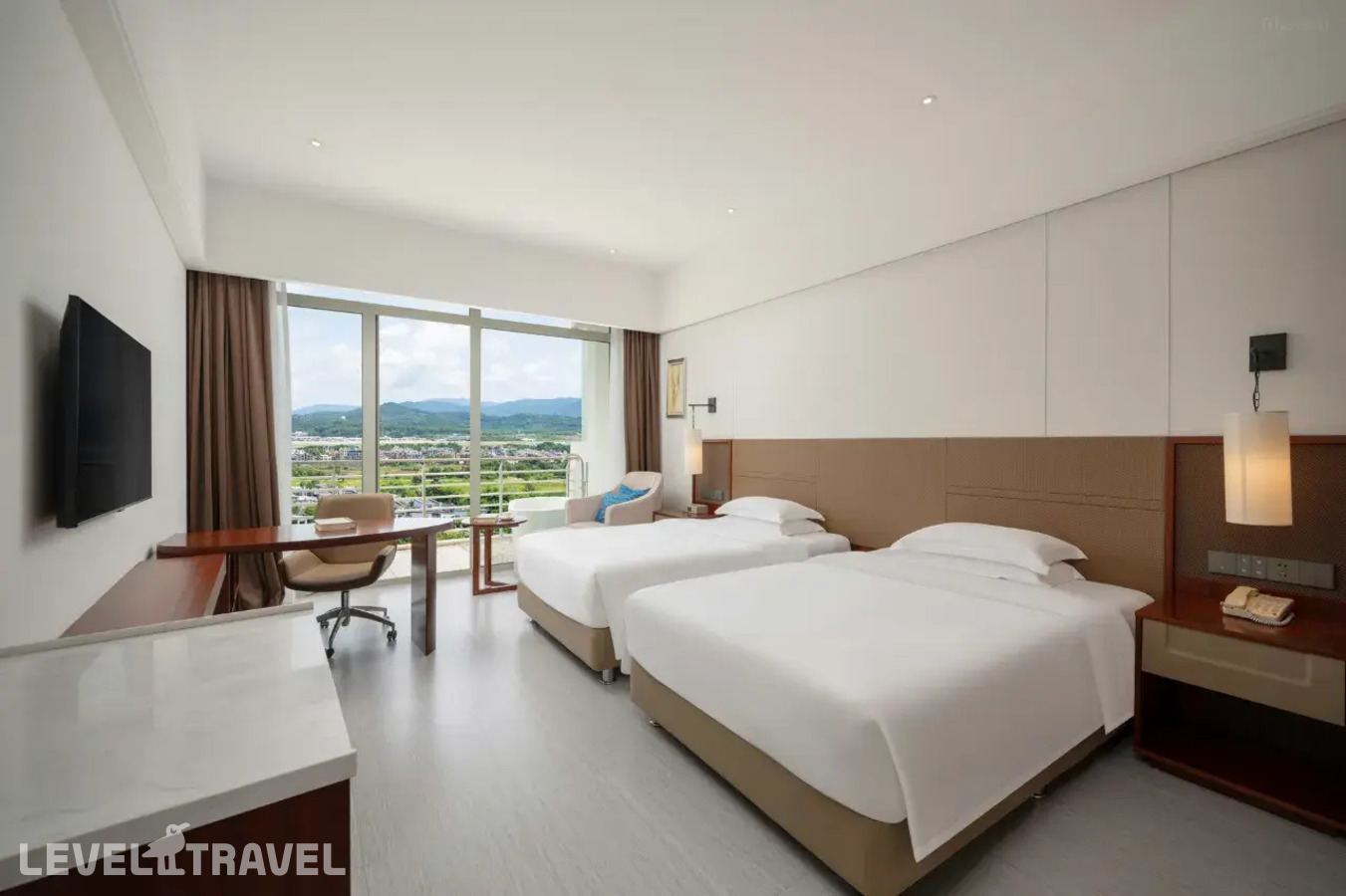 фотографии номера Делюкс с видом на сад отеля Grand Soluxe Hotel & Resort Sanya в Китай(Санья) - фото №5