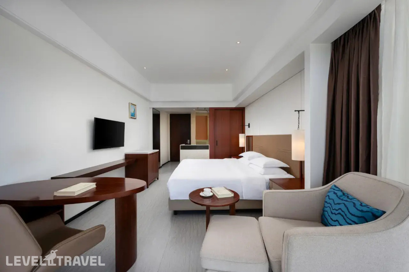 фотографии номера Делюкс с видом на сад отеля Grand Soluxe Hotel & Resort Sanya в Китай(Санья) - фото №2