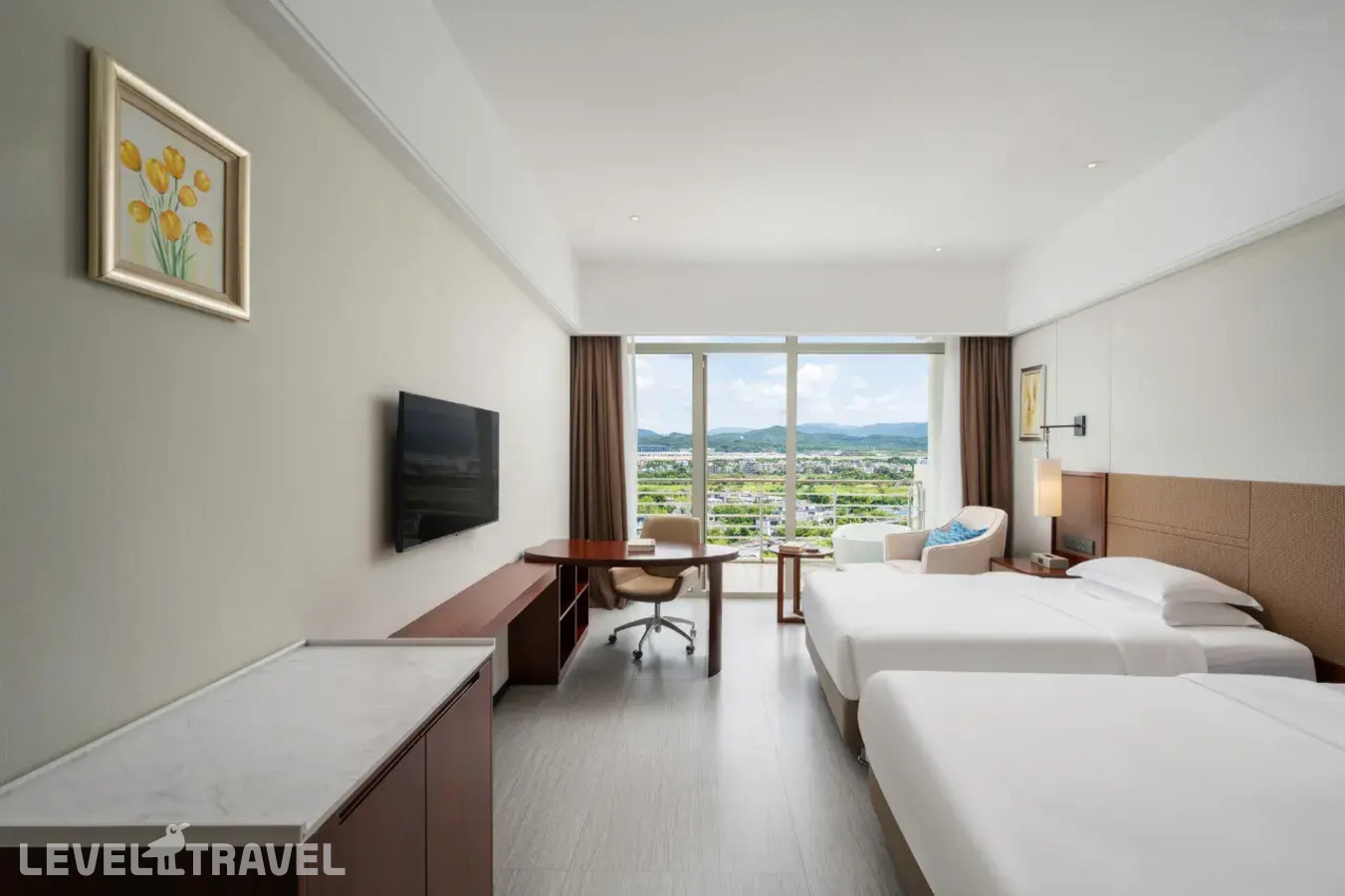 фотографии номера Делюкс с видом на сад отеля Grand Soluxe Hotel & Resort Sanya в Китай(Санья) - фото №6