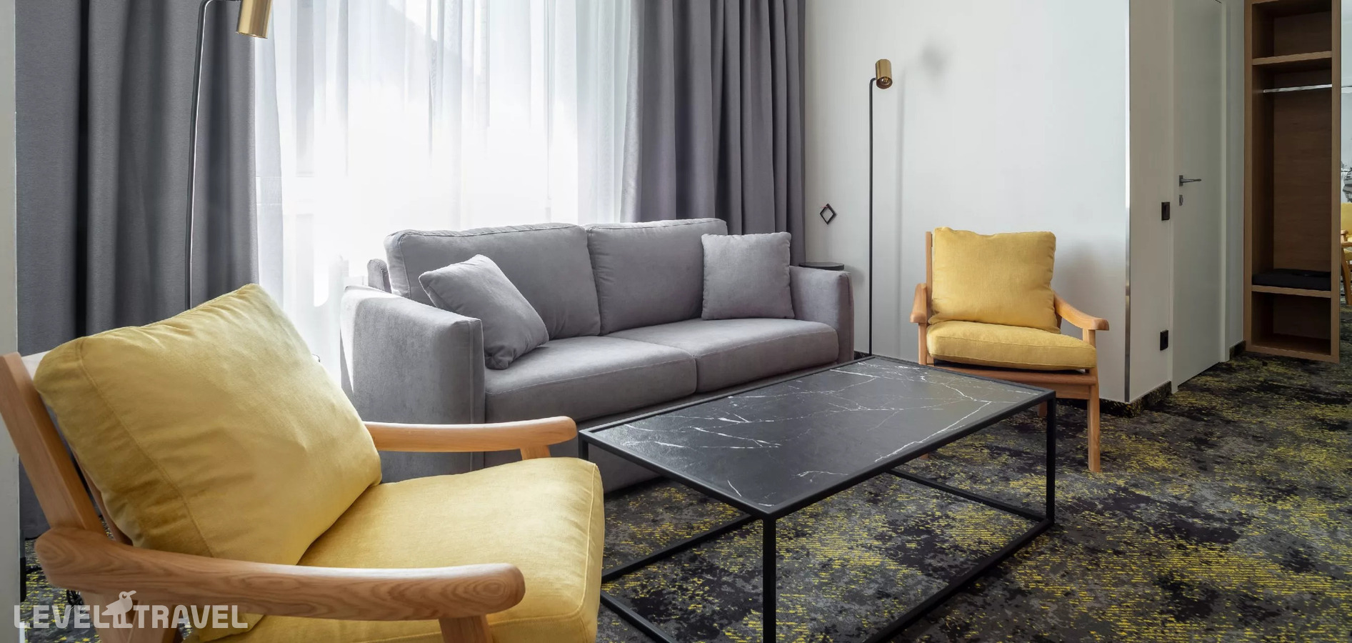 фотографии номера Люкс с видом на город (2 комнаты) отеля Amber Shore Collection в Россия(Зеленоградск) - фото №8