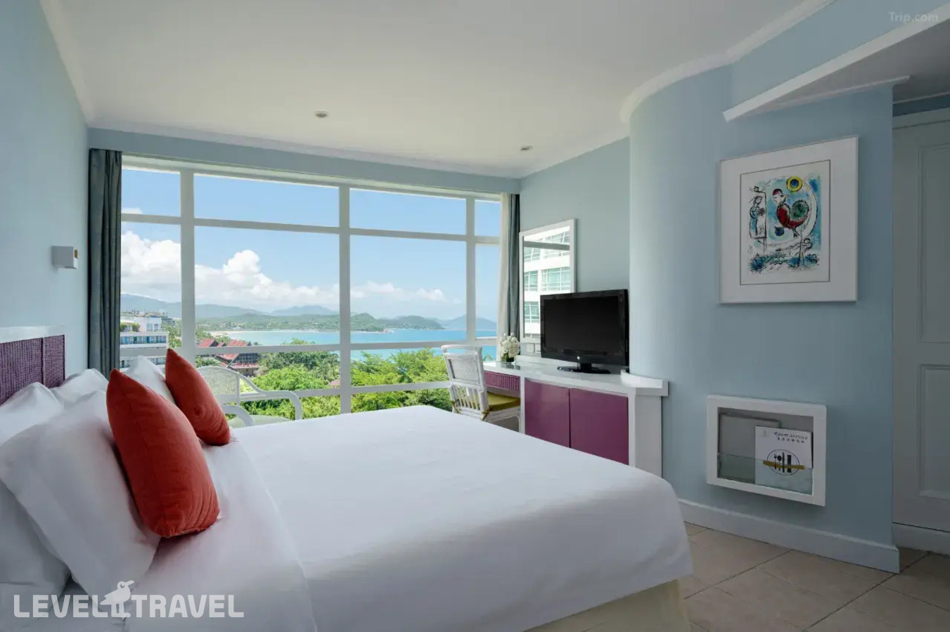 фотографии номера Улучшенный с видом на море отеля Sunshine Resort Intime Sanya в Китай(Дадунхай Бэй) - фото №3
