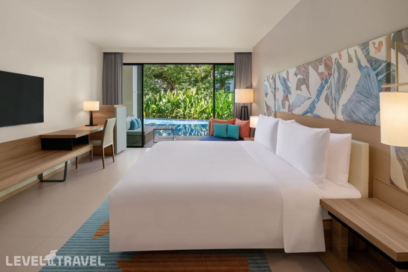 фотографии номера Премиум отеля Le Meridien Phuket Maikhao Beach Resort (Ex. Holiday Inn Resort Phuket Mai Khao Beach) в Таиланд(Май Као Бич) - фото №1