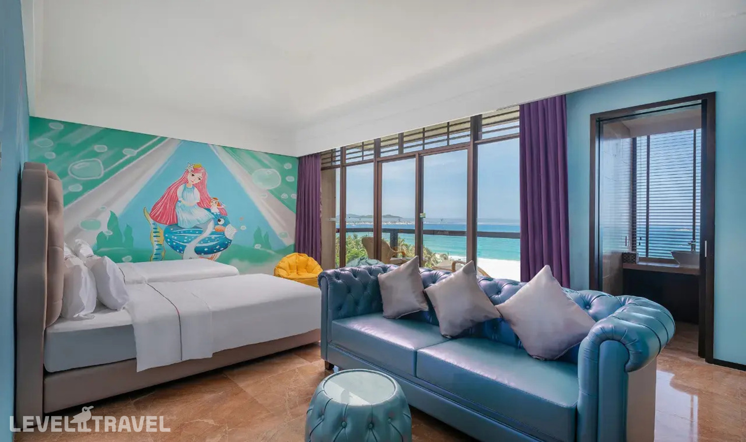 фотографии номера Семейный Люкс Mermaid с видом на море отеля Mangrove Tree Resort Yalong Bay в Китай(Ялонг Бэй) - фото №1