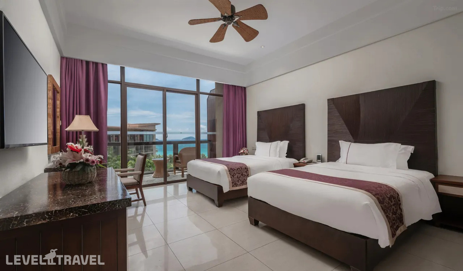 фотографии номера Студия делюкс с видом на океан отеля Mangrove Tree Resort Yalong Bay в Китай(Ялонг Бэй) - фото №3