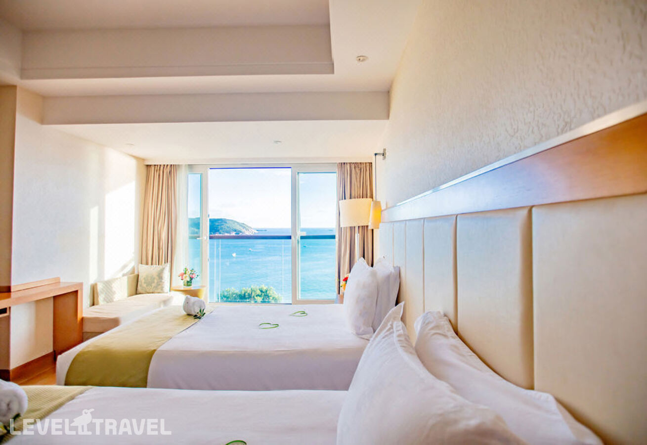 фотографии номера Делюкс с видом на море (две односпальные кровати) отеля Ocean View Resort Yalong Bay (Ex.Narada Sanya Yalong Bay) в Китай(Ялонг Бэй) - фото №4