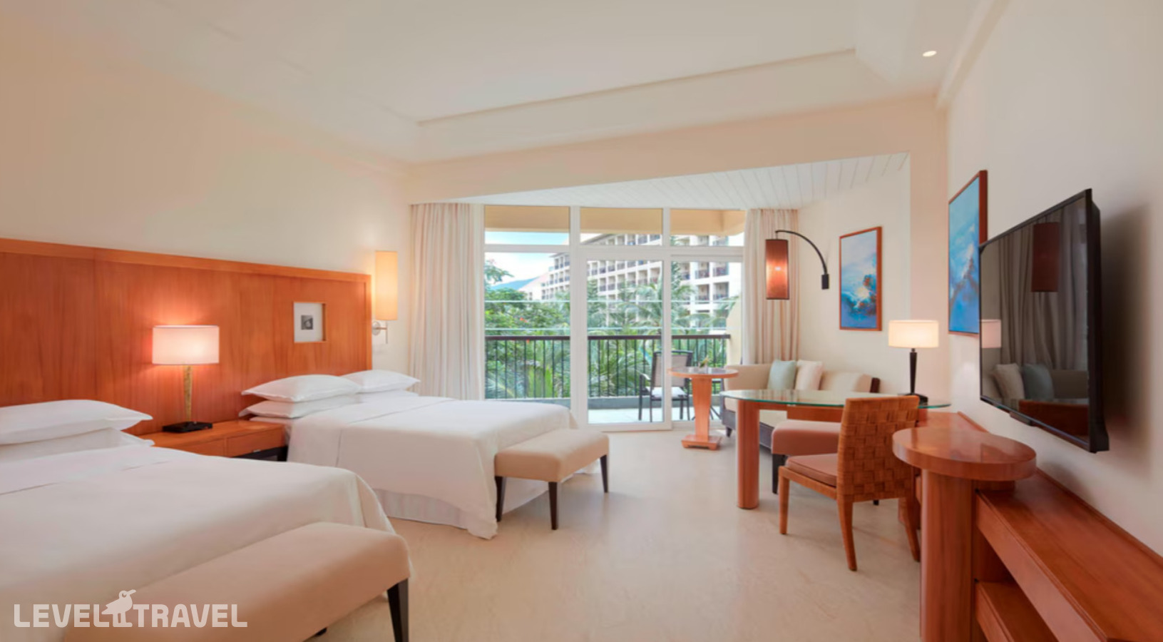 фотографии номера Номер с видом на лагуну отеля Sheraton Sanya Resort в Китай(Ялонг Бэй) - фото №5