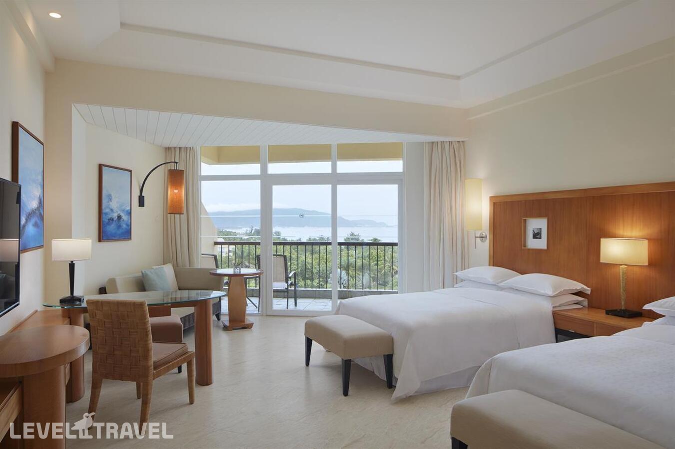 фотографии номера Делюкс с видом на море отеля Sheraton Sanya Resort в Китай(Ялонг Бэй) - фото №4