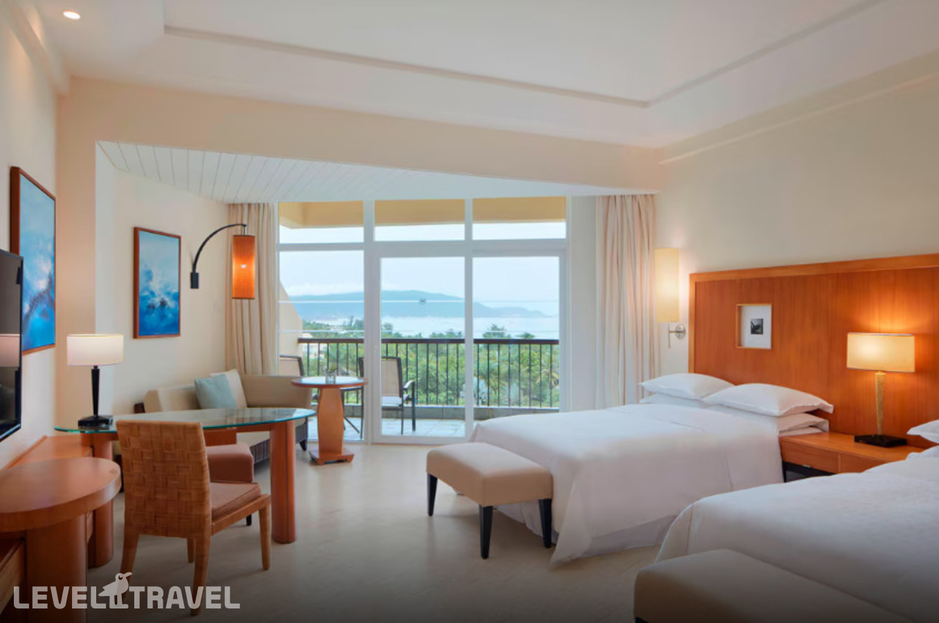 фотографии номера Делюкс с видом на море отеля Sheraton Sanya Resort в Китай(Ялонг Бэй) - фото №3